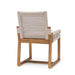 Palecek Furniture I/O SAILCLOTH SALT 64 / Motor Freight - Rate TBQ Palecek San Martin Outdoor Side Chair, Taupe