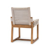 Palecek Furniture I/O SAILCLOTH SALT 64 / Motor Freight - Rate TBQ Palecek San Martin Outdoor Side Chair, Taupe