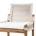 Palecek Furniture I/O SAILCLOTH SALT 64 / Motor Freight - Rate TBQ Palecek San Martin Outdoor Side Chair, Taupe