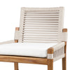 Palecek Furniture I/O SAILCLOTH SALT 64 / Motor Freight - Rate TBQ Palecek San Martin Outdoor Side Chair, Taupe