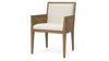 Palecek Furniture I/O NATURAL SAND WEAVE 3X / Motor Freight - Rate TBQ Palecek Santa Barbara Arm Chair Natural