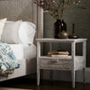 Palecek Furniture Default Title / Motor Freight - Rate TBQ Palecek Santa Barbara Nightstand, White Sand