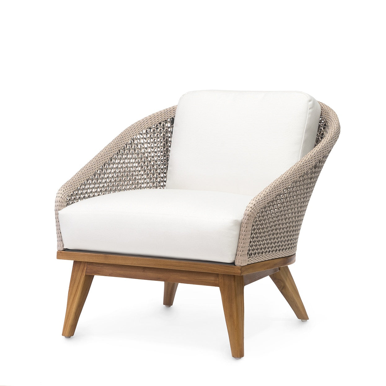 Palecek Furniture I/O SAILCLOTH SALT 64 / Motor Freight - Rate TBQ Palecek Santorini Outdoor Lounge Chair