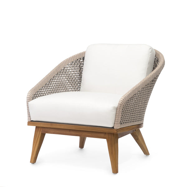 Palecek Furniture I/O SAILCLOTH SALT 64 / Motor Freight - Rate TBQ Palecek Santorini Outdoor Lounge Chair