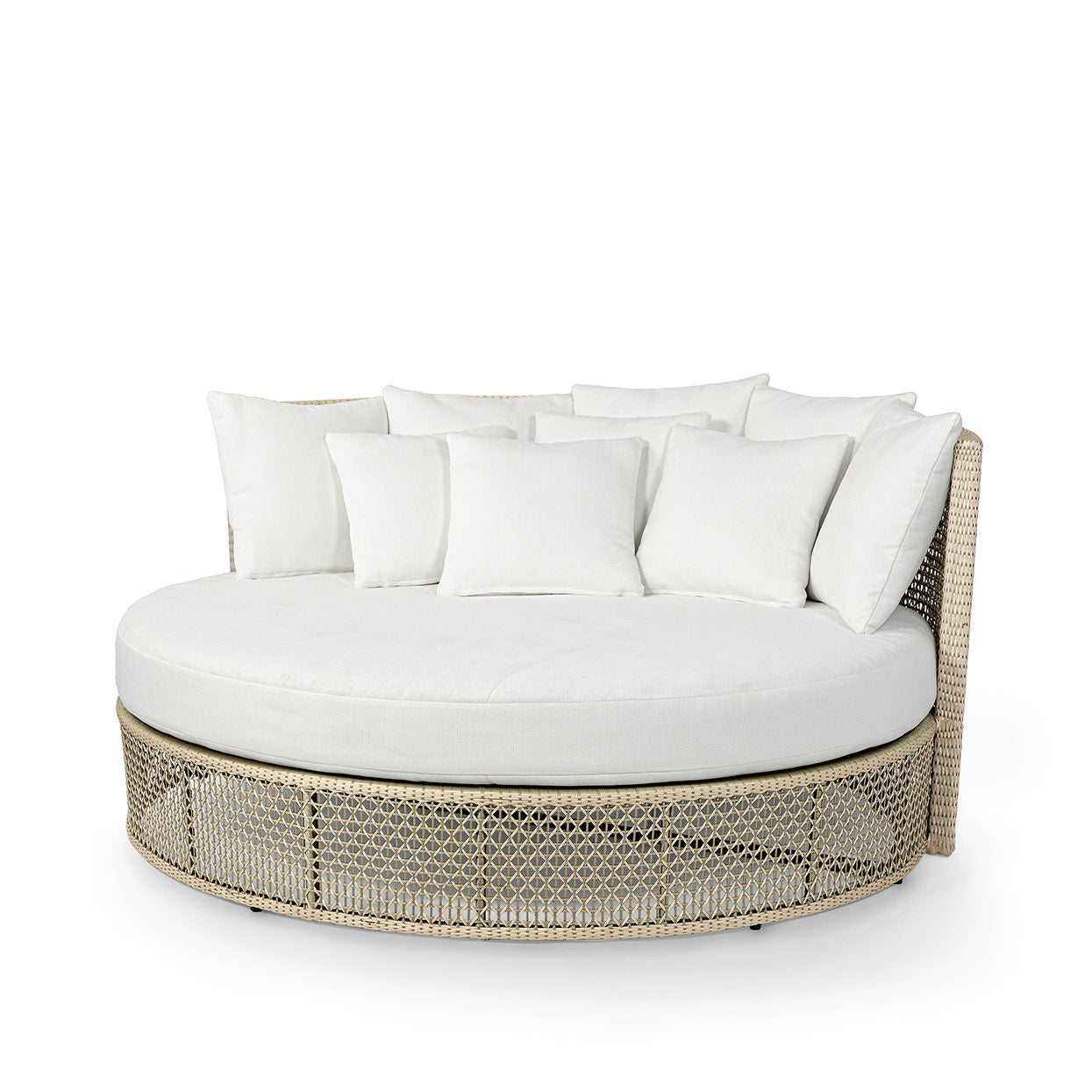 Palecek Furniture I/O BASKET WEAVE 4J / Motor Freight - Rate TBQ Palecek Santorini Outdoor Sun Bed