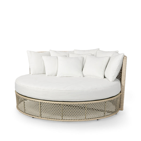 Palecek Furniture I/O BASKET WEAVE 4J / Motor Freight - Rate TBQ Palecek Santorini Outdoor Sun Bed