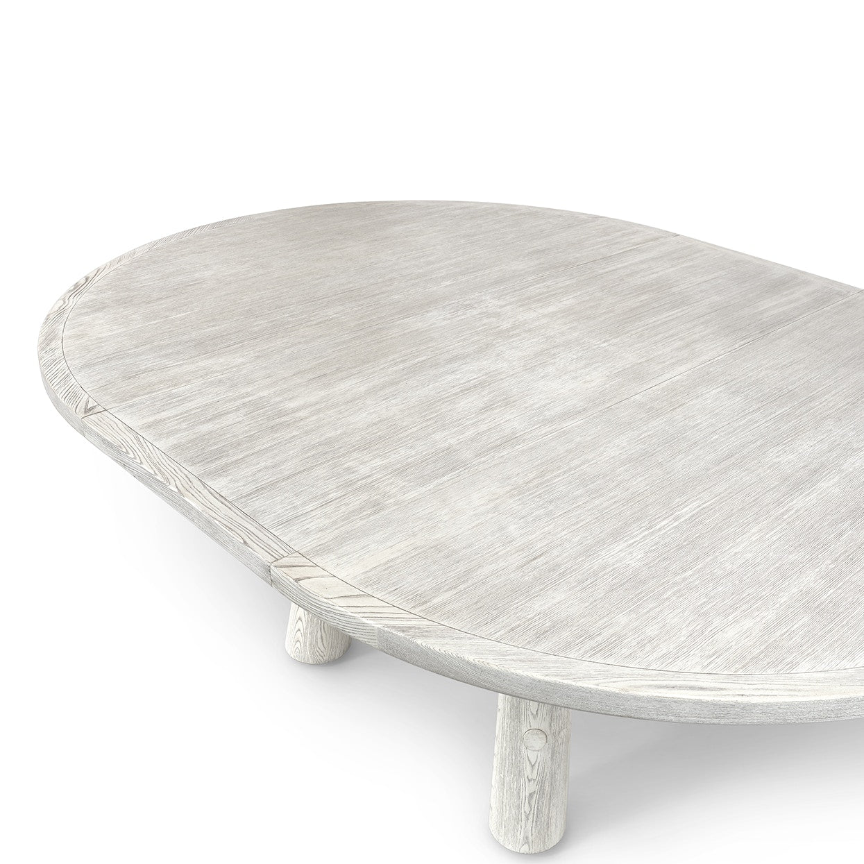 Palecek Furniture Default Title / Motor Freight - Rate TBQ Palecek Scofield Dining Table, Whitewash