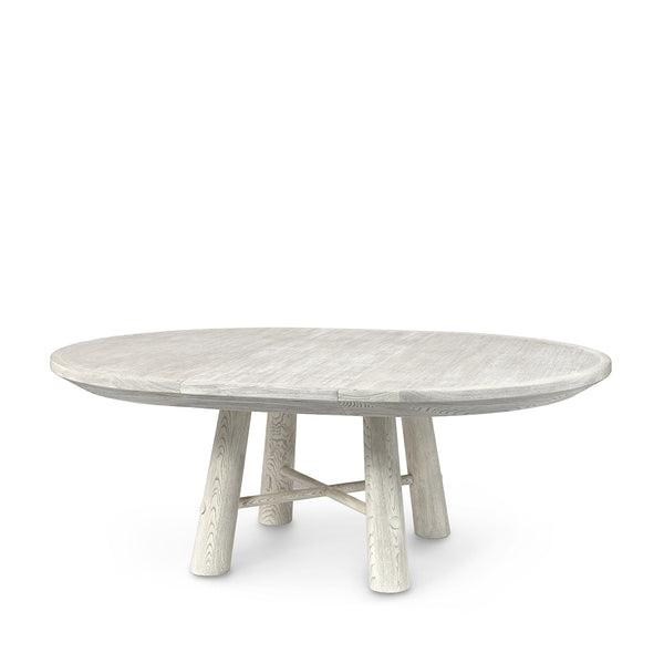 Palecek Furniture Default Title / Motor Freight - Rate TBQ Palecek Scofield Dining Table, Whitewash