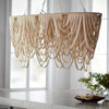 Palecek Lighting Default Title / Motor Freight - Rate TBQ Palecek Selita Oval Chandelier
