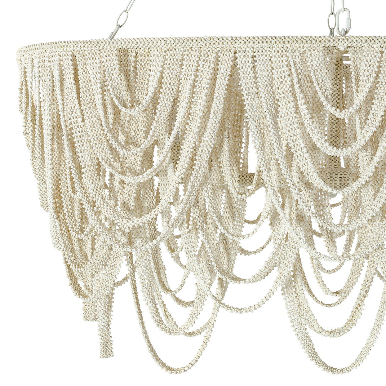 Palecek Lighting Default Title / Motor Freight - Rate TBQ Palecek Selita Oval Chandelier