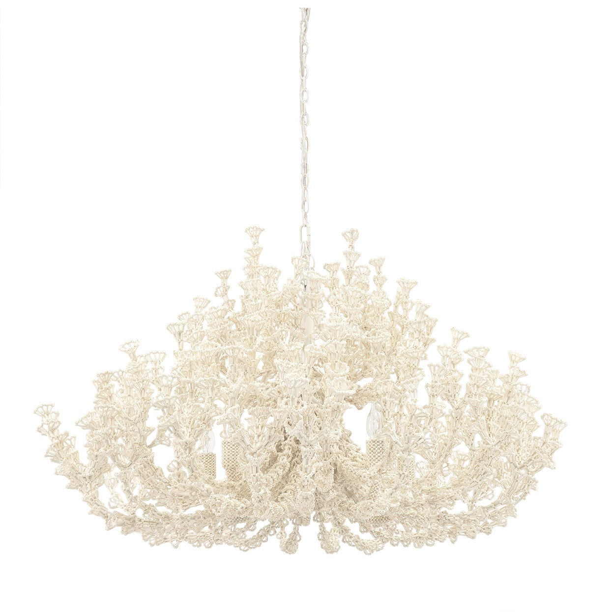 Palecek Lighting Default Title / Motor Freight - Rate TBQ Palecek Seychelles Coco Chandelier