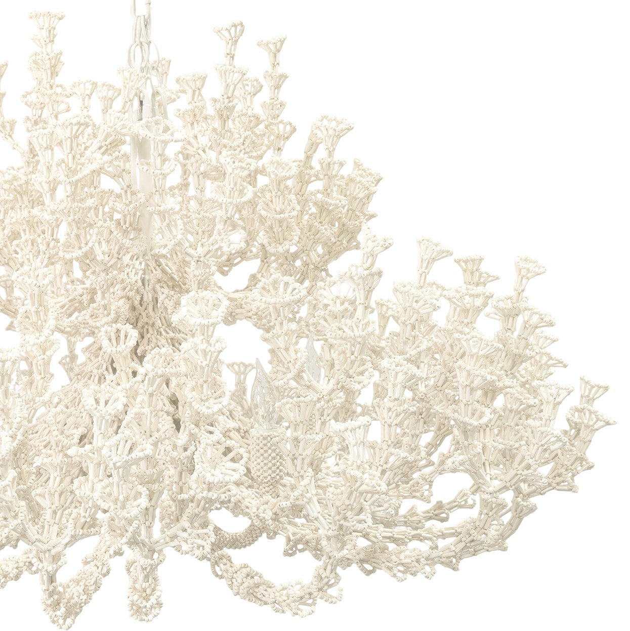 Palecek Lighting Default Title / Motor Freight - Rate TBQ Palecek Seychelles Coco Chandelier