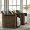 Palecek Furniture I/O BASKET WEAVE 4J / Motor Freight - Rate TBQ Palecek Shelby Swivel Lounge Chair Natural