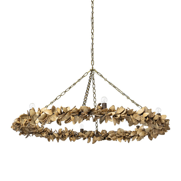 Palecek Lighting Default Title / Motor Freight - Rate TBQ Palecek Siena Oversized Chandelier