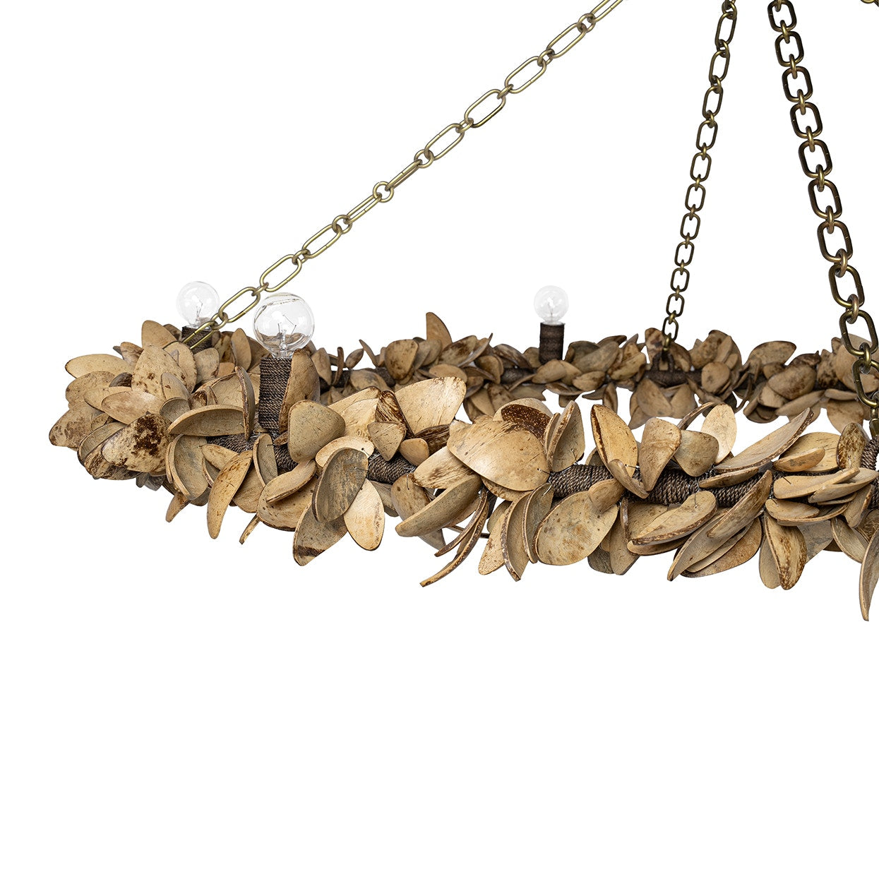 Palecek Lighting Default Title / Motor Freight - Rate TBQ Palecek Siena Oversized Chandelier