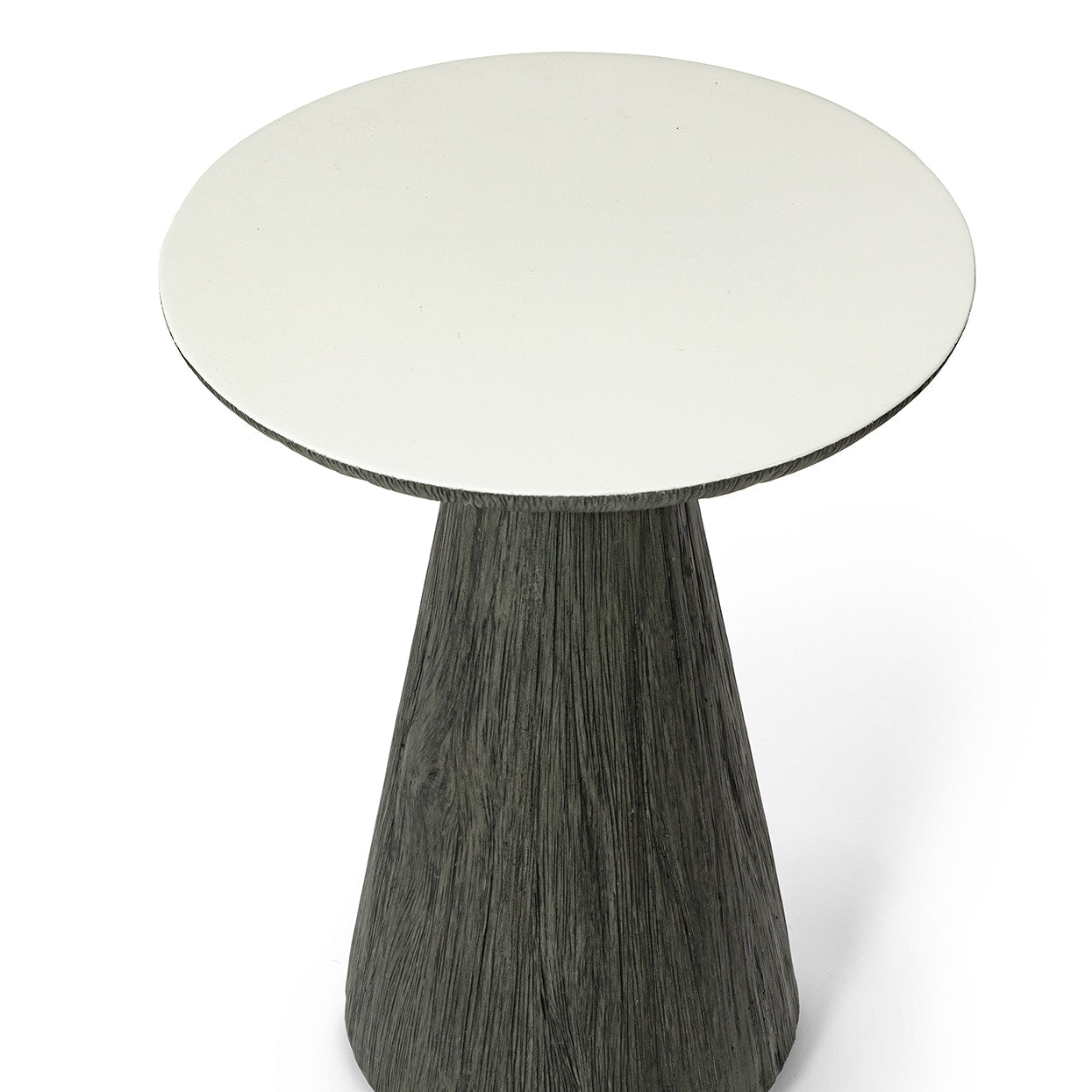Palecek Furniture Palecek Sierra Outdoor Side Table, Charcoal