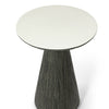 Palecek Furniture Palecek Sierra Outdoor Side Table, Charcoal