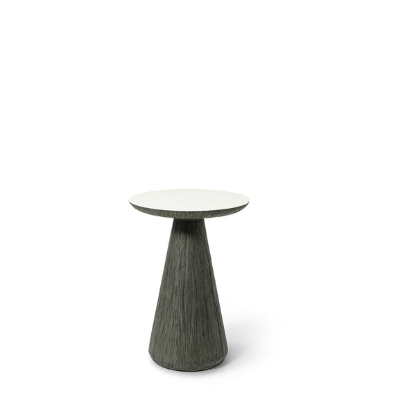 Palecek Furniture Palecek Sierra Outdoor Side Table, Charcoal