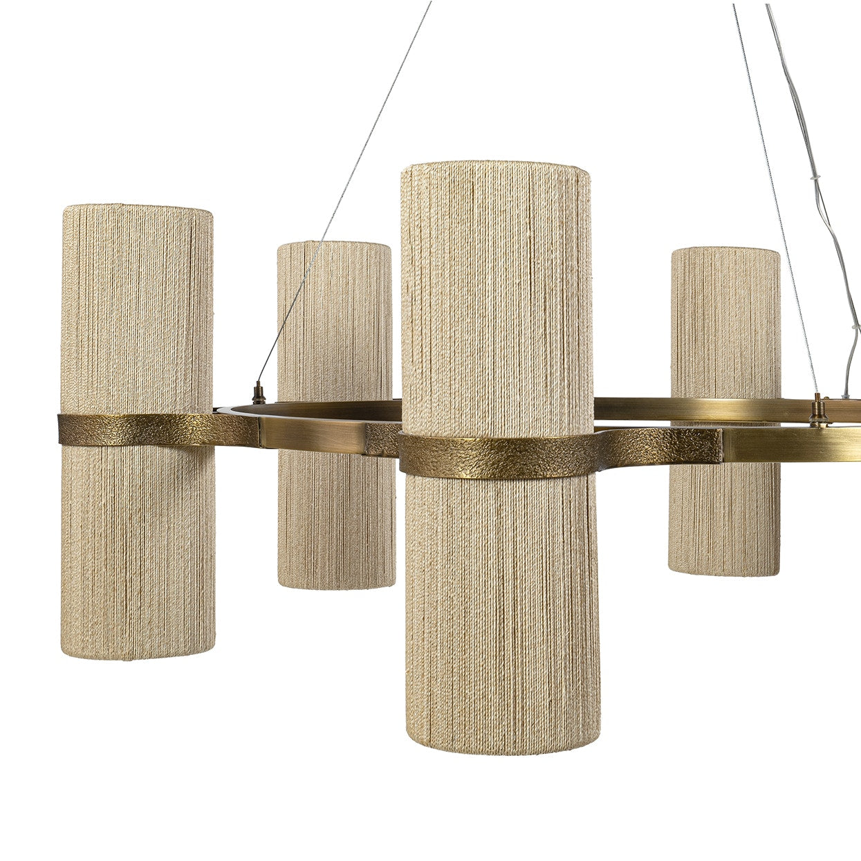 Palecek Lighting Default Title / Motor Freight - Rate TBQ Palecek Sinclair Chandelier, Large