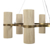 Palecek Lighting Default Title / Motor Freight - Rate TBQ Palecek Sinclair Chandelier, Large