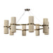 Palecek Lighting Default Title / Motor Freight - Rate TBQ Palecek Sinclair Chandelier, Large