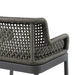 Palecek Furniture I/O SAILCLOTH SALT 64 / Motor Freight - Rate TBQ Palecek Somerset Outdoor 30" Barstool Charcoal