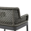 Palecek Furniture I/O SAILCLOTH SALT 64 / Motor Freight - Rate TBQ Palecek Somerset Outdoor 30" Barstool Charcoal