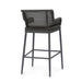 Palecek Furniture I/O SAILCLOTH SALT 64 / Motor Freight - Rate TBQ Palecek Somerset Outdoor 30" Barstool Charcoal