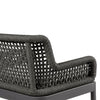 Palecek Furniture I/O SAILCLOTH SALT 64 / Motor Freight - Rate TBQ Palecek Somerset Outdoor Arm Chair Charcoal