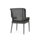 Palecek Furniture I/O SAILCLOTH SALT 64 / Motor Freight - Rate TBQ Palecek Somerset Outdoor Side Chair Charcoal