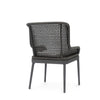 Palecek Furniture I/O SAILCLOTH SALT 64 / Motor Freight - Rate TBQ Palecek Somerset Outdoor Side Chair Charcoal
