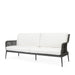 Palecek Furniture I/O SAILCLOTH SALT 64 / Motor Freight - Rate TBQ Palecek Somerset Outdoor Sofa Charcoal
