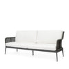 Palecek Furniture I/O SAILCLOTH SALT 64 / Motor Freight - Rate TBQ Palecek Somerset Outdoor Sofa Charcoal