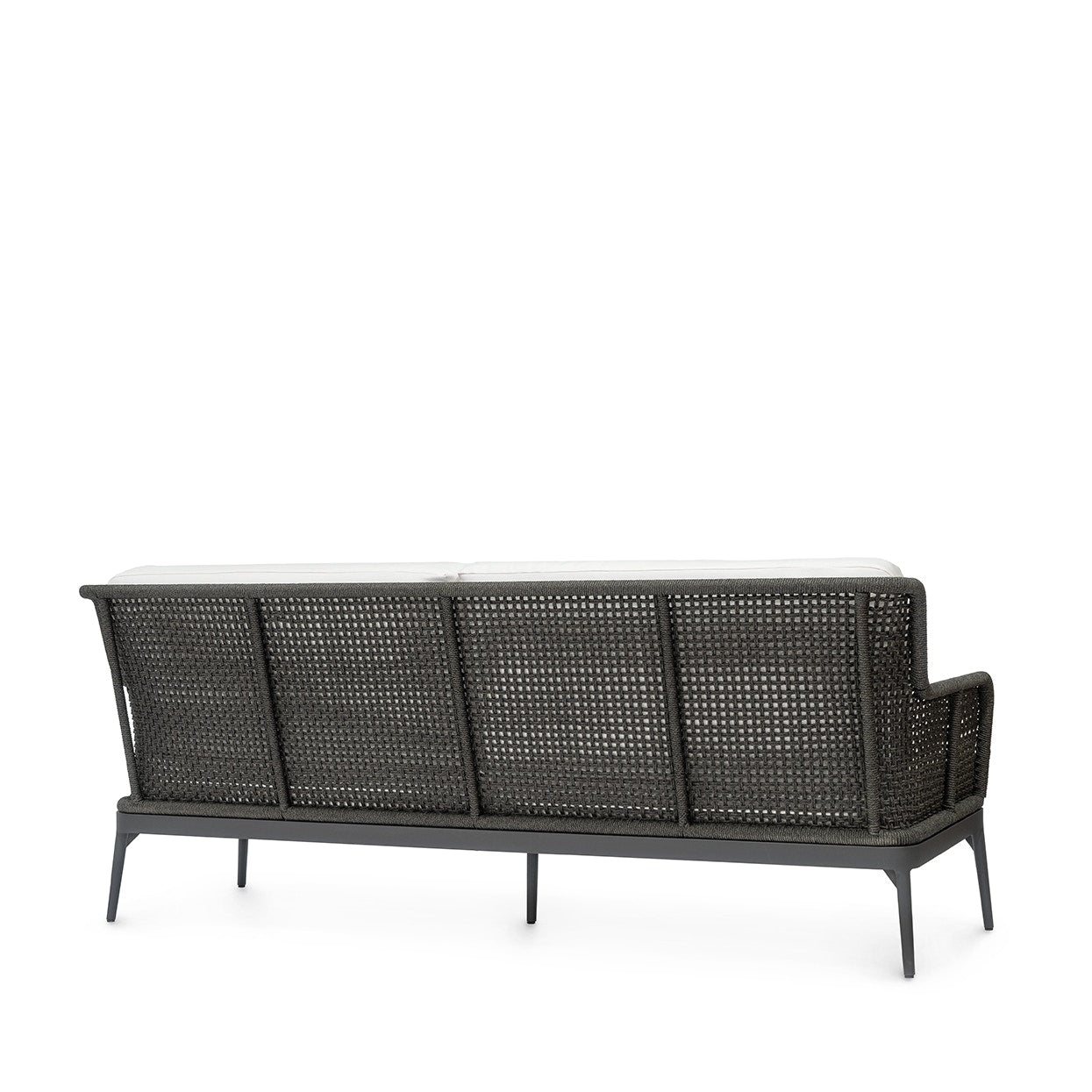 Palecek Furniture I/O SAILCLOTH SALT 64 / Motor Freight - Rate TBQ Palecek Somerset Outdoor Sofa Charcoal