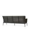 Palecek Furniture I/O SAILCLOTH SALT 64 / Motor Freight - Rate TBQ Palecek Somerset Outdoor Sofa Charcoal
