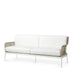 Palecek Furniture I/O BASKET WEAVE 4J / Motor Freight - Rate TBQ Palecek Somerset Outdoor Sofa, Ivory