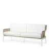 Palecek Furniture I/O BASKET WEAVE 4J / Motor Freight - Rate TBQ Palecek Somerset Outdoor Sofa, Ivory
