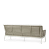 Palecek Furniture I/O BASKET WEAVE 4J / Motor Freight - Rate TBQ Palecek Somerset Outdoor Sofa, Ivory