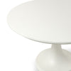 Palecek Furniture Default Title / Motor Freight - Rate TBQ Palecek Spruce Outdoor Dining Table, White