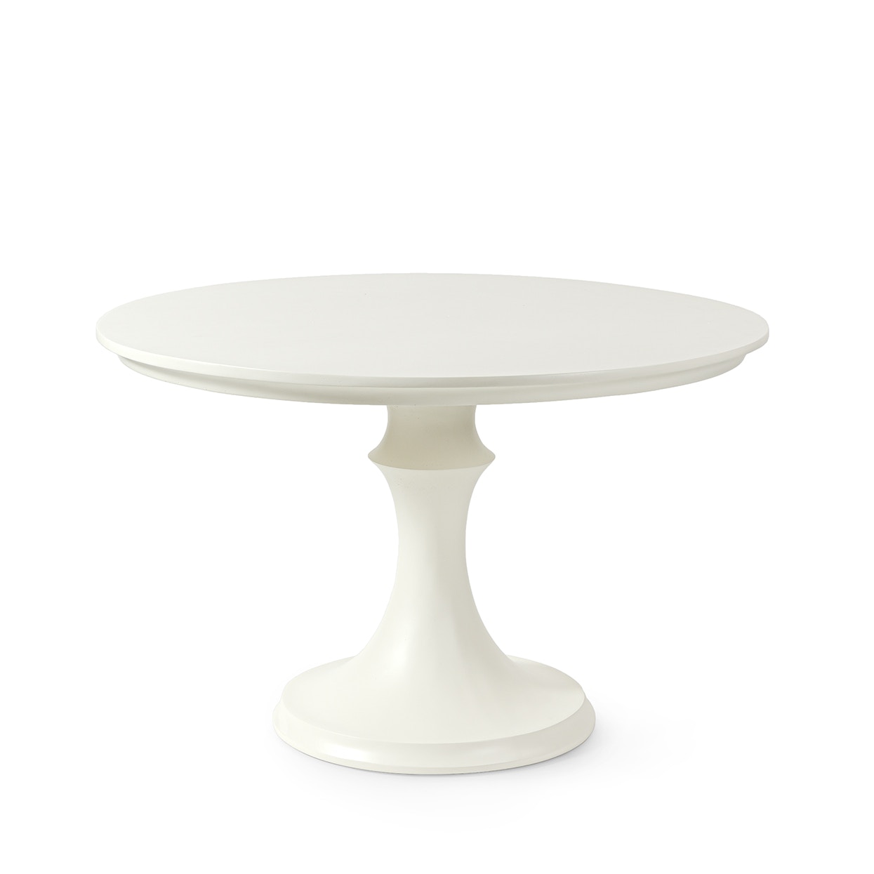 Palecek Furniture Default Title / Motor Freight - Rate TBQ Palecek Spruce Outdoor Dining Table, White