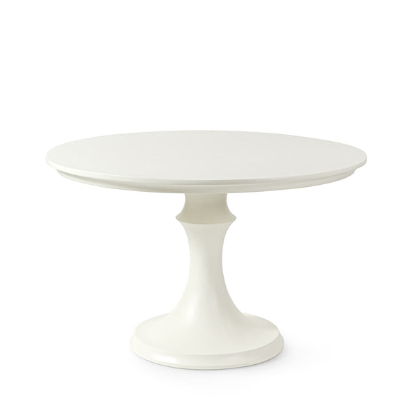 Palecek Furniture Default Title / Motor Freight - Rate TBQ Palecek Spruce Outdoor Dining Table, White