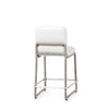 Palecek Furniture I/O OYSTER CHENILLE 4K / Motor Freight - Rate TBQ Palecek Stillwater 24" Counter Stool, White Sand