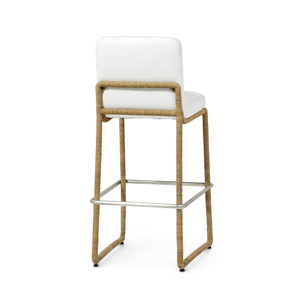 Palecek Furniture I/O BASKET WEAVE 4J / Motor Freight - Rate TBQ Palecek Stillwater 30" Barstool, Natural