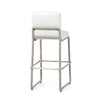 Palecek Furniture I/O OYSTER CHENILLE 4K / Motor Freight - Rate TBQ Palecek Stillwater 30" Barstool, White Sand