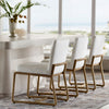 Palecek Furniture I/O BASKET WEAVE 4J / Motor Freight - Rate TBQ Palecek Stillwater Dining Chair, Natural