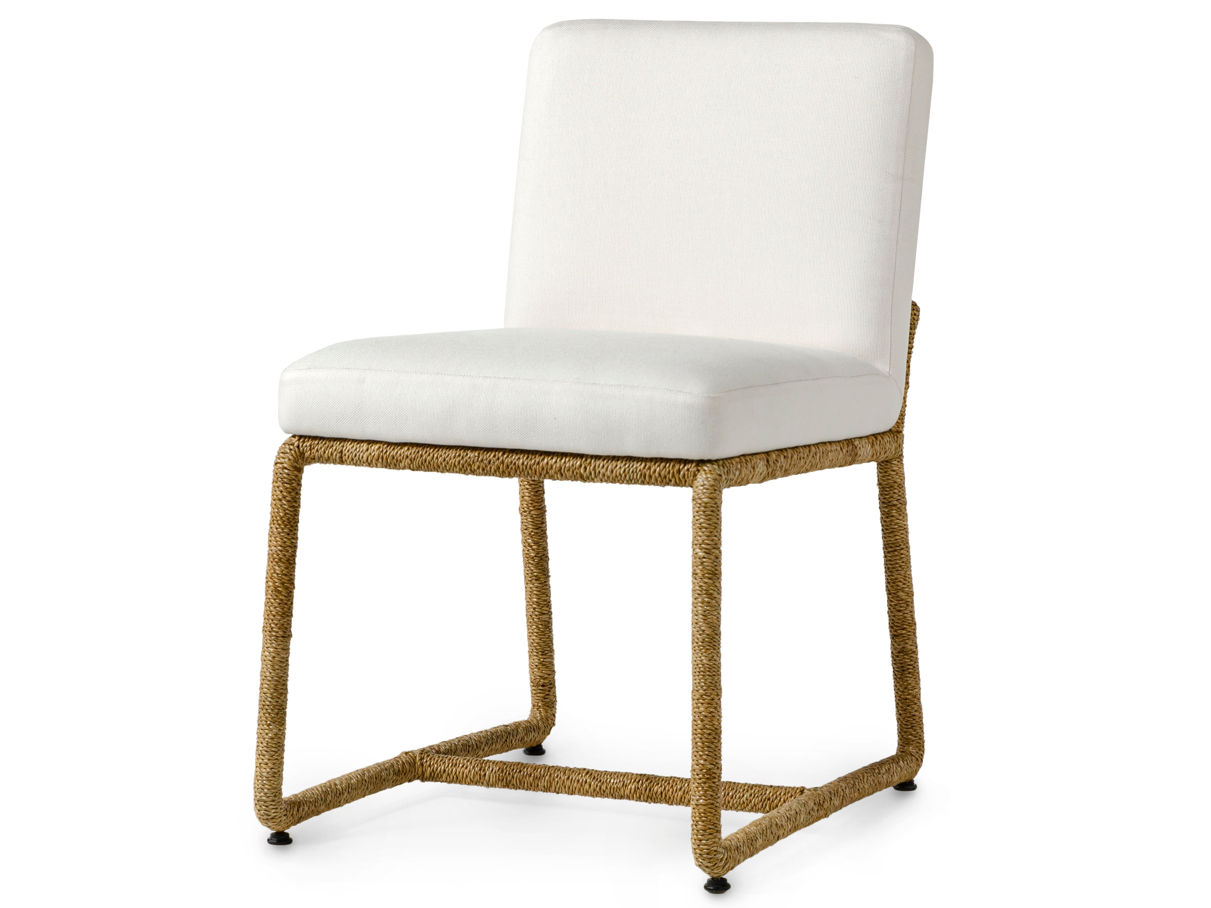 Palecek Furniture I/O BASKET WEAVE 4J / Motor Freight - Rate TBQ Palecek Stillwater Dining Chair, Natural