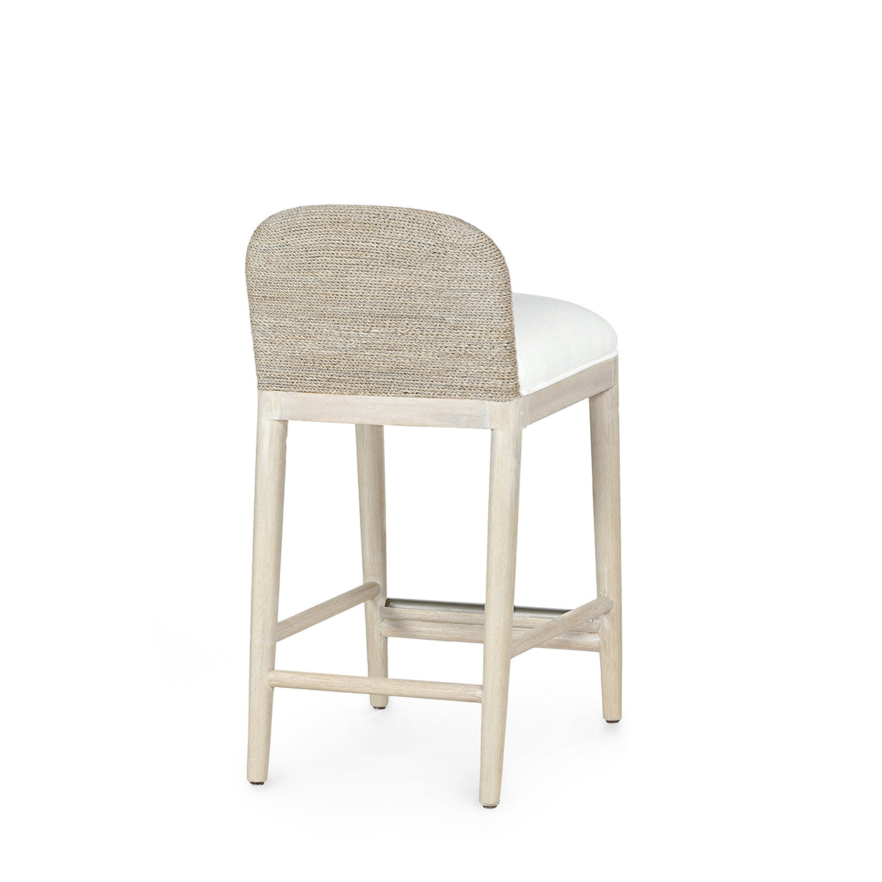 Palecek Furniture I/O BASKET WEAVE 4J Palecek Surrey 24" Counter Stool