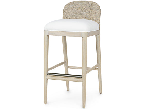Palecek Furniture I/O BASKET WEAVE 4J / Motor Freight - Rate TBQ Palecek Surrey 30" Barstool