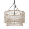 Palecek Lighting Default Title / Motor Freight - Rate TBQ Palecek Tanner Outdoor Pendant Drum Natural
