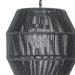Palecek Lighting Palecek Tanner Outdoor Pendant Globe Black